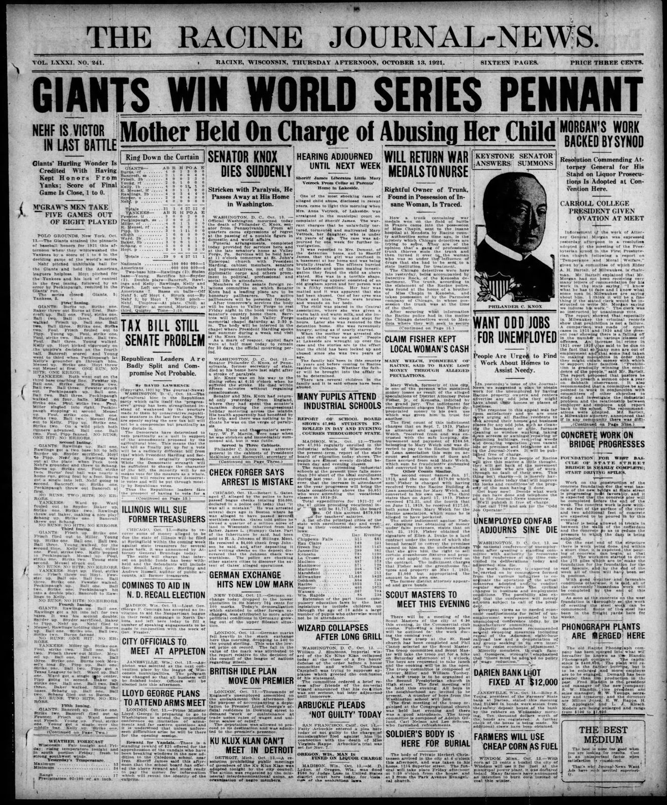Oct. 13, 1921